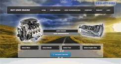 Desktop Screenshot of buyusedengine.com